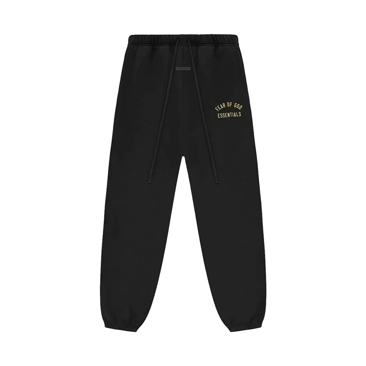 108 Fear of God Essentials Fall 24 BACK TO SCHOOLSeries Fleece Essential Sweatpant Logo ： / /Black/Dark Gray Size：XS-XL